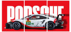 Set of 6 racing car wallpaper stickers for asthetic room
